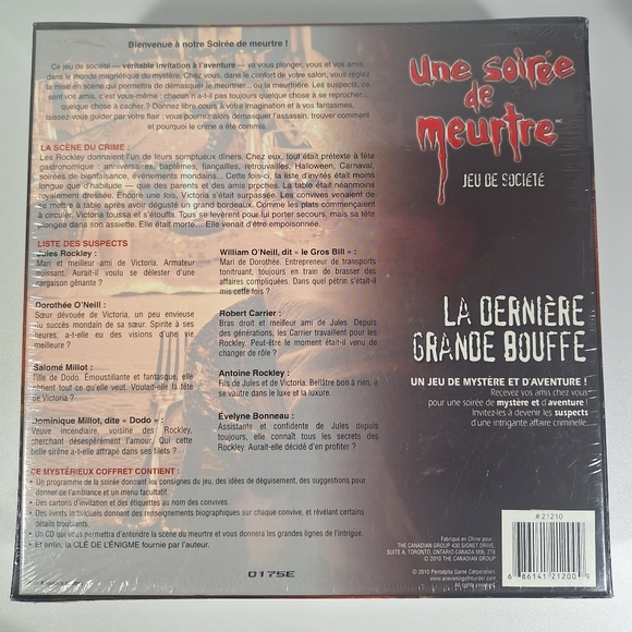 Une soiree de muertre Sealed - Picture 7 of 16